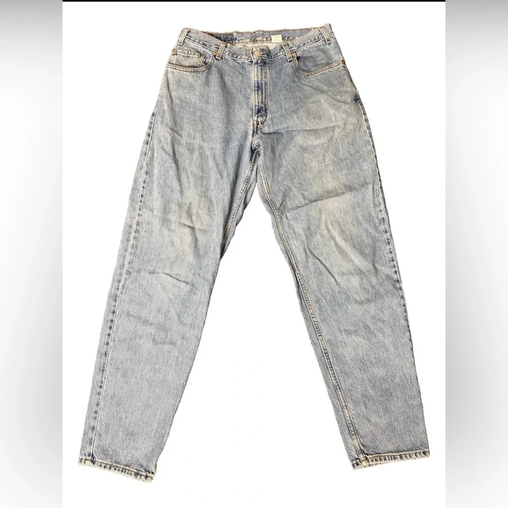 VTG Levi's 560‎ Loose Fit Tapered Leg 36x34 Blue Denim Red Tab 90's Retro Baggy